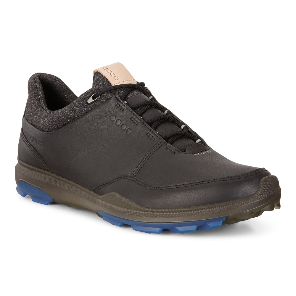 Mens Golf Shoes - ECCO Biom Hybrid 3 Gtx - Black - 5291XHWCA